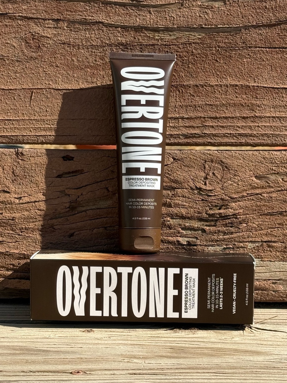 Bundle 3 for 50% off NEW Overtone 4.5 oz. Espresso Brown Color Depositing Mask